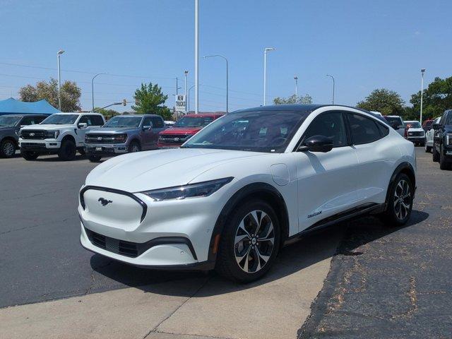 Photo of 2021 White Metallic Ford Mustang Mach-E