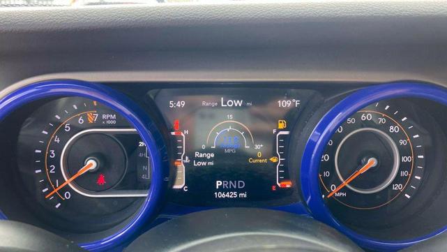 Photo of 2019 Ocean Blue Metallic Clearcoat Jeep Wrangler Unlimited