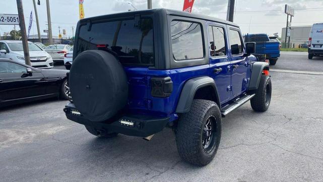 Photo of 2019 Ocean Blue Metallic Clearcoat Jeep Wrangler Unlimited