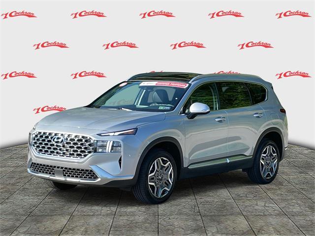 Photo of 2022 Silver Hyundai SANTA FE HEV
