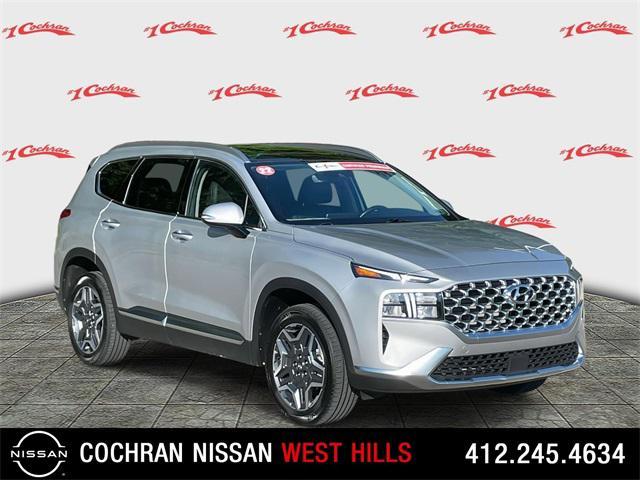 Photo of 2022 Silver Hyundai SANTA FE HEV