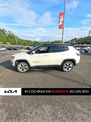 Photo of 2020 Pearl White Tri-Coat Jeep Compass