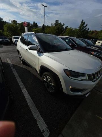 Photo of 2020 Pearl White Tri-Coat Jeep Compass