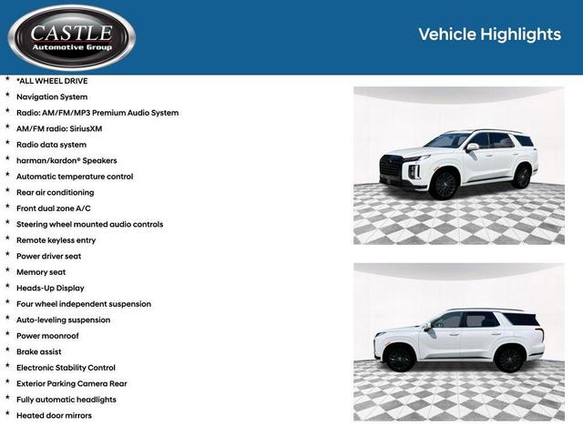 Photo of 2025 Hyper White Hyundai PALISADE