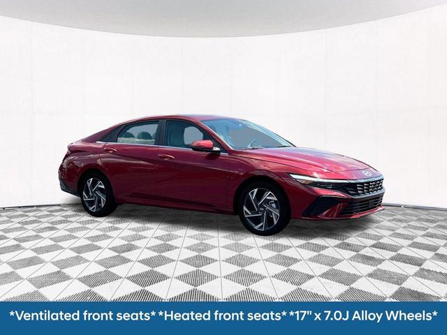 Photo of 2025 Red Metallic Hyundai ELANTRA HEV