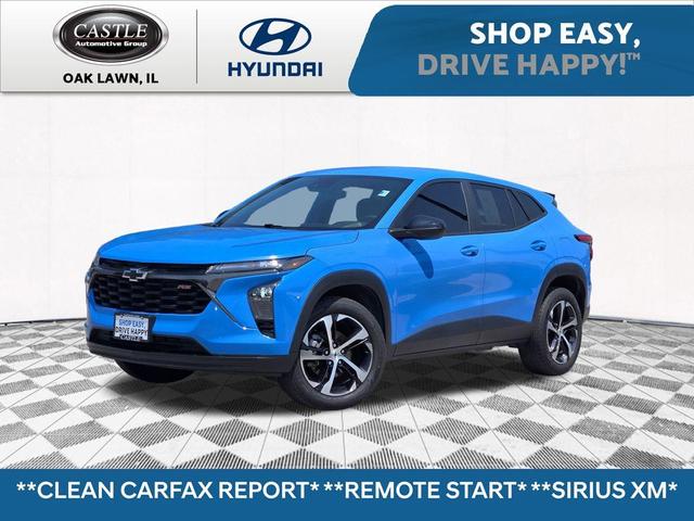 Photo of 2024 Fountain Blue Chevrolet Trax