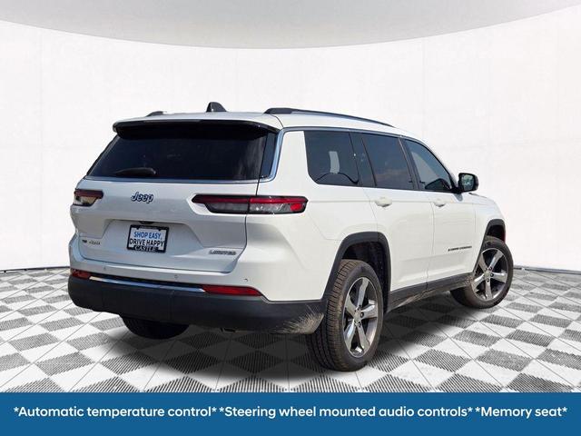 Photo of 2021 Bright White Clearcoat Jeep Grand Cherokee L