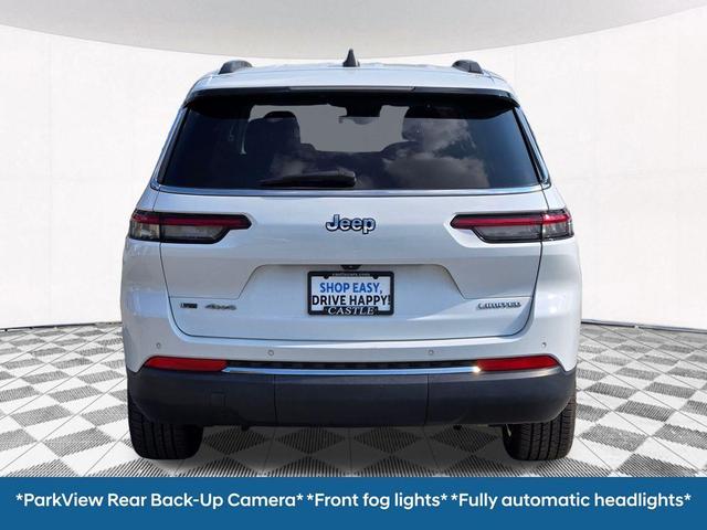 Photo of 2021 Bright White Clearcoat Jeep Grand Cherokee L