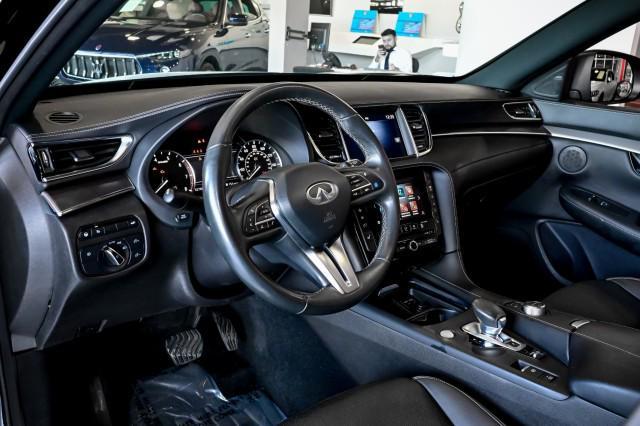Photo of 2022 Black Obsidian INFINITI QX50