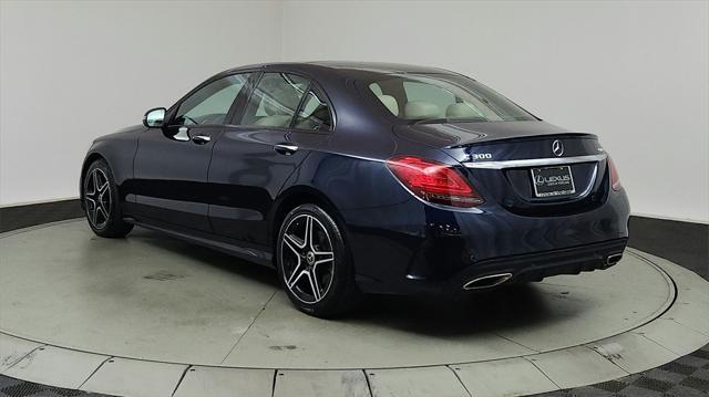 Photo of 2021 Blue Mercedes-Benz C-Class