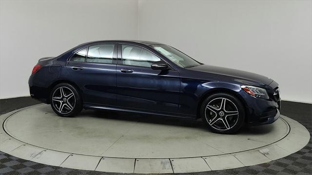 Photo of 2021 Blue Mercedes-Benz C-Class