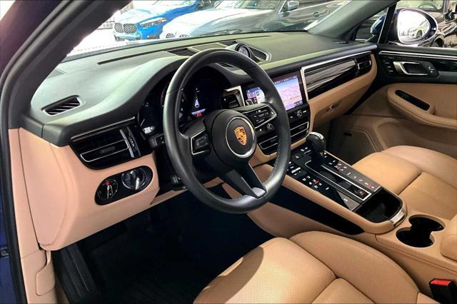 Photo of 2024 Gentian Blue Metallic Porsche Macan