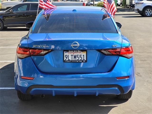 Photo of 2024 Electric Blue Metallic Nissan Sentra