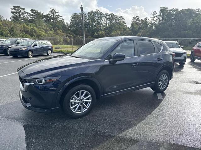 Photo of 2025 Deep Crystal Blue Mica Mazda CX-5