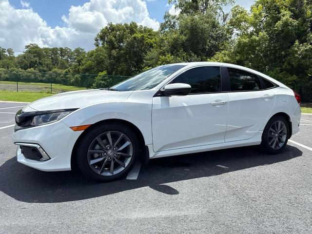 Photo of 2019 Platinum White Pearl Honda Civic