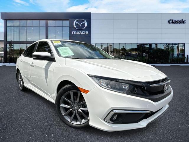 Photo of 2019 Platinum White Pearl Honda Civic
