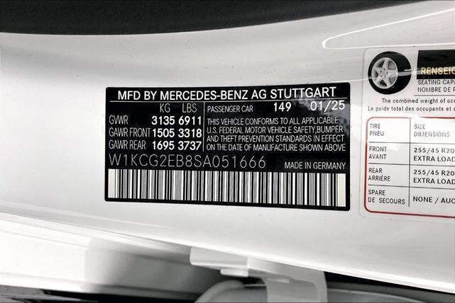Photo of 2025 Polar White Mercedes-Benz EQS 450