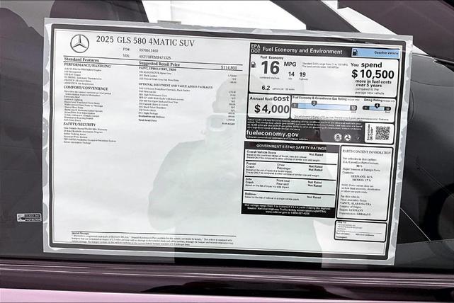 Photo of 2025 Alpine Gray Mercedes-Benz GLS 580
