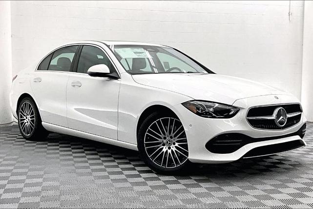 Photo of 2025 Polar White Mercedes-Benz C-Class
