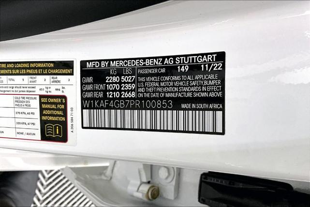 Photo of 2023 White Mercedes-Benz C-Class