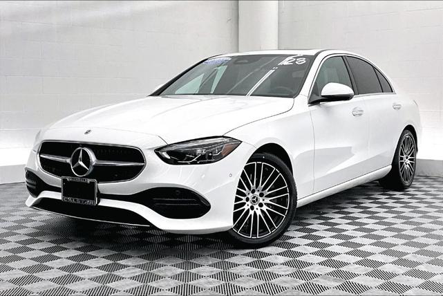 Photo of 2023 White Mercedes-Benz C-Class
