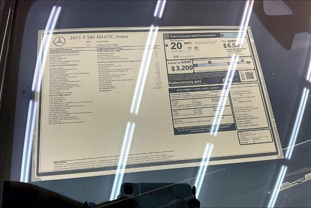 Photo of 2025 Obsidian Black Mercedes-Benz S-Class