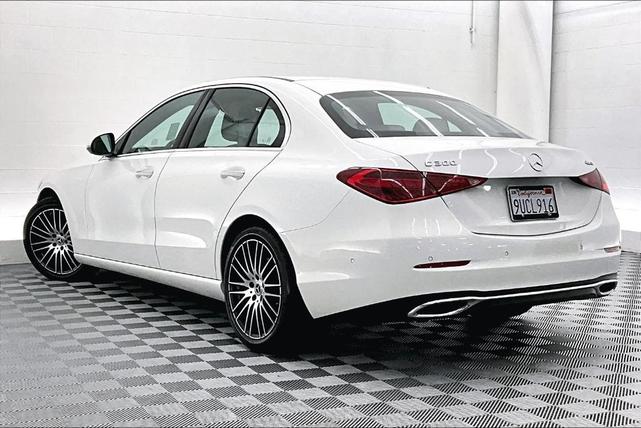 Photo of 2025 Polar White Mercedes-Benz C-Class