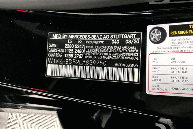Photo of 2020 Black Mercedes-Benz E-Class