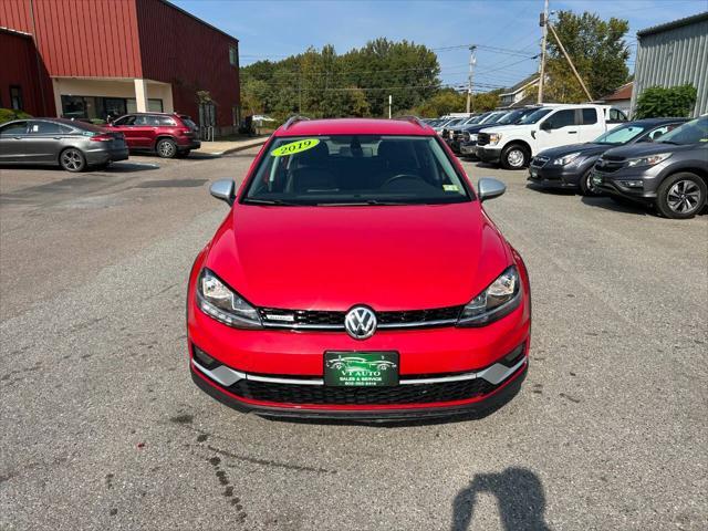 Photo of 2019 Tornado Red Volkswagen Golf Alltrack