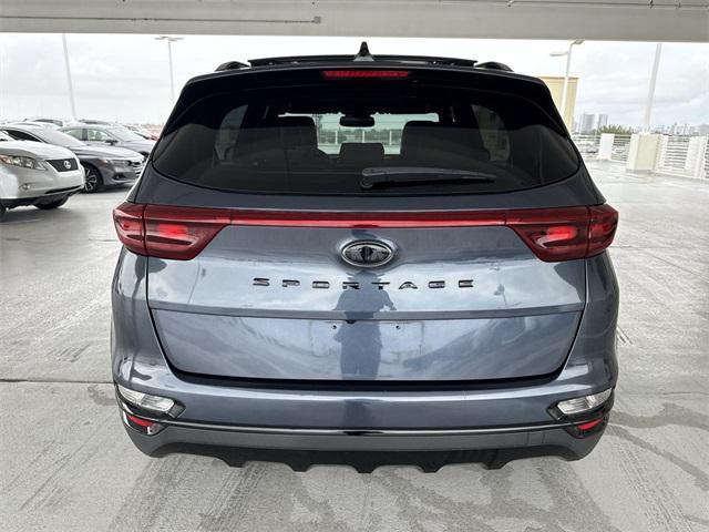 Photo of 2022 Pacific Blue Kia Sportage