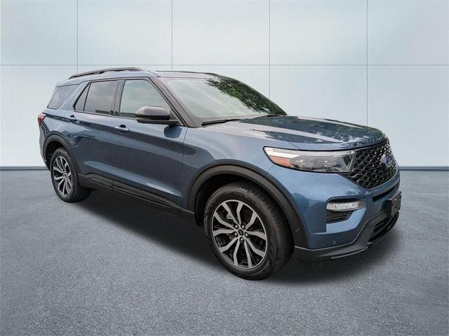 Photo of 2020 Blue Metallic Ford Explorer