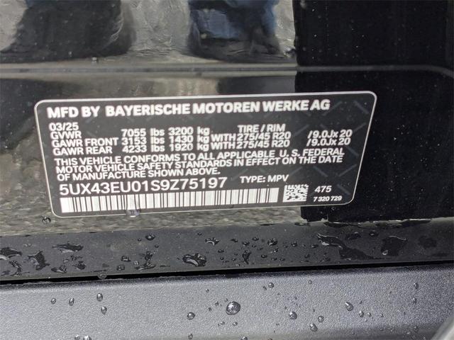 Photo of 2025 Black Sapphire Metallic BMW X5 PHEV