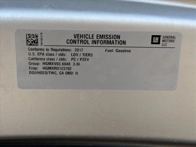 Photo of 2017 Radiant Silver Metallic Cadillac XTS