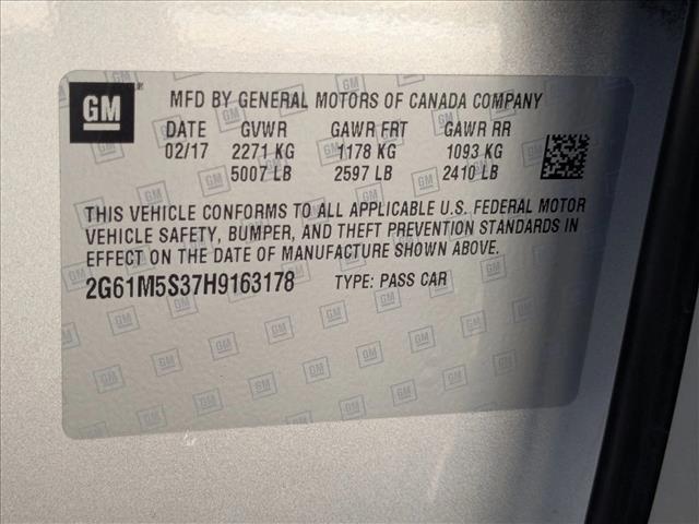 Photo of 2017 Radiant Silver Metallic Cadillac XTS