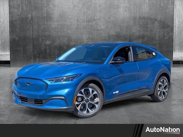 Photo of 2025 Velocity Blue Metallic Ford Mustang Mach-E