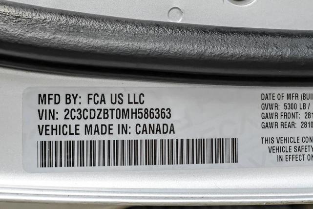 Photo of 2021 Silver Dodge Challenger