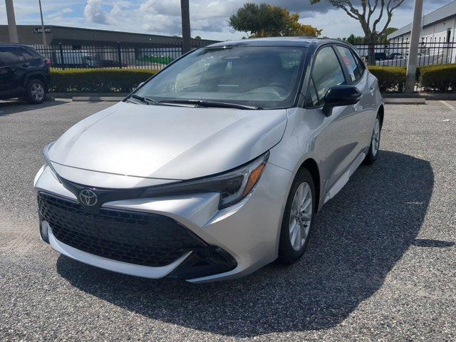 Photo of 2026 Silver Toyota Corolla Hatchback