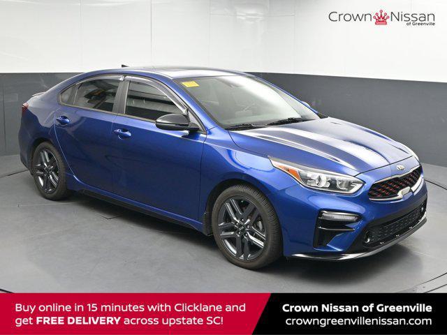 Photo of 2021 Deep Sea Blue Kia Forte
