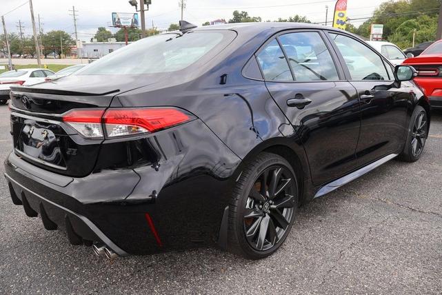 Photo of 2024 Midnight Black Metallic Toyota Corolla