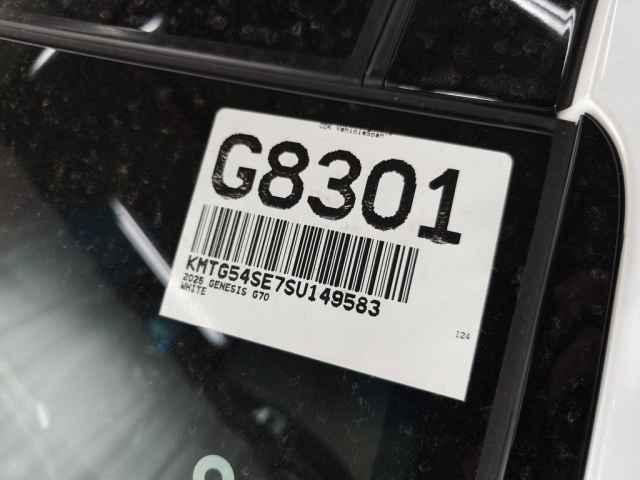 Photo of 2025 Uyuni White Genesis G70
