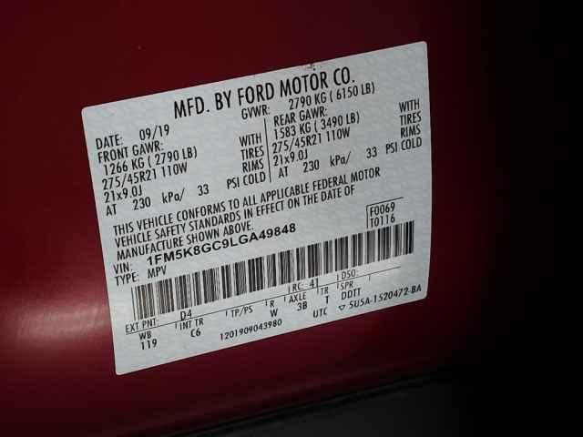 Photo of 2020 Rapid Red Metallic Tinted Clearcoat Ford Explorer