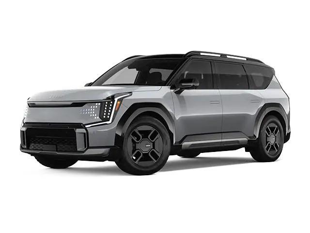 Photo of 2026 Wolf Gray/Ebony Black Roof Kia EV9