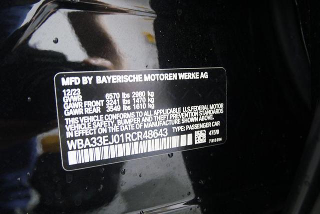 Photo of 2024 Black Sapphire Metallic BMW 760
