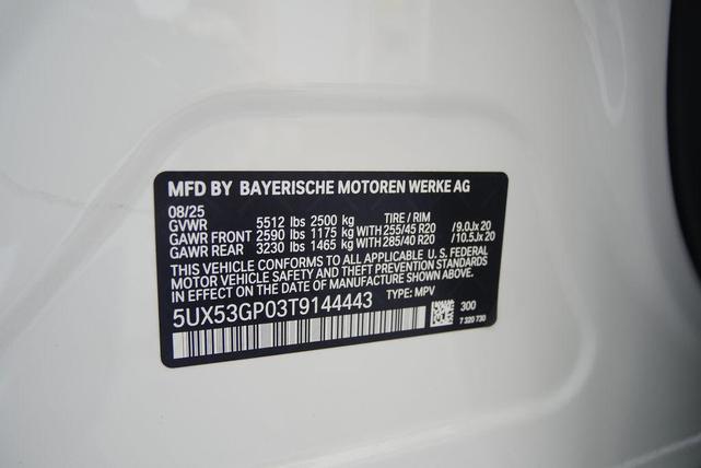 Photo of 2026 Alpine White BMW X3