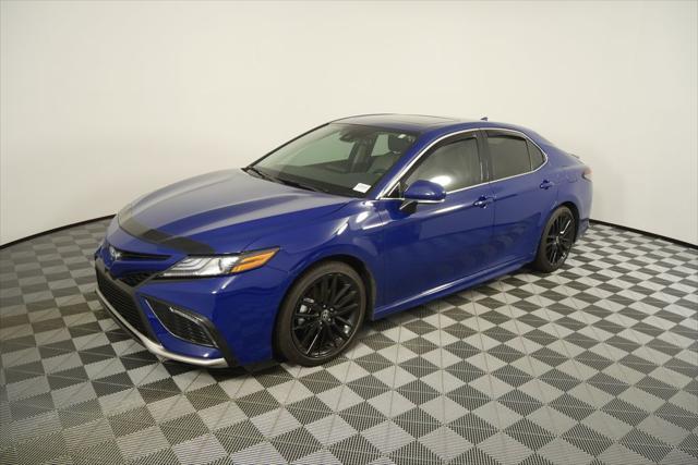 Photo of 2024 Blue Toyota Camry Hybrid