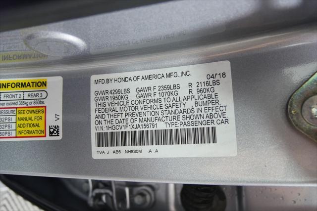 Photo of 2018 Silver Metallic Honda Accord