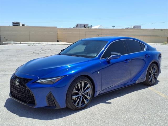 Photo of 2021 Blue Metallic Lexus IS 350
