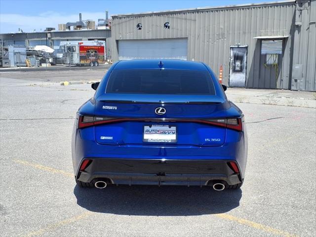 Photo of 2021 Blue Metallic Lexus IS 350