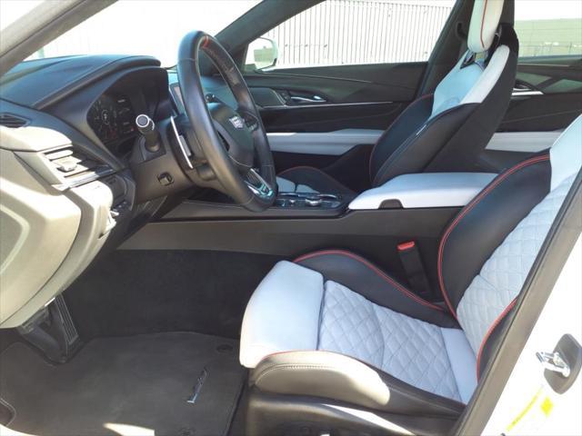 Photo of 2022 Summit White Cadillac CT4-V
