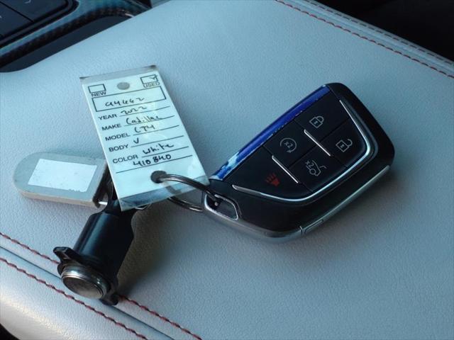 Photo of 2022 Summit White Cadillac CT4-V